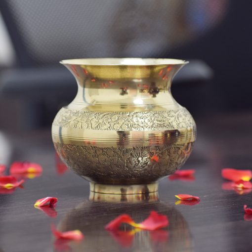 Brass Pooja Lota/Chembu/kalasham/Home Decoration, Diwali Tumbha Lota 7 cm Height