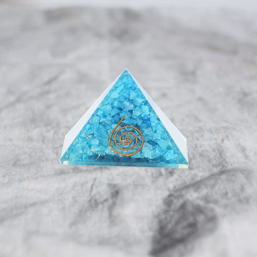 Fengshui Vastu Crystal Blue Pyramid