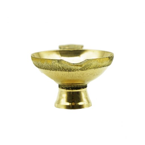 Brass or Pital Diya For Pooja - Image 3