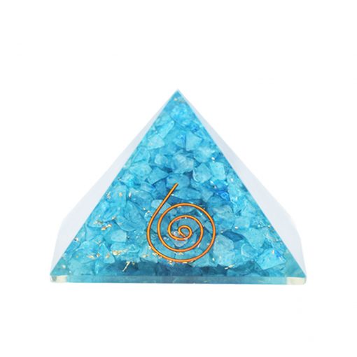 Fengshui Vastu Crystal Blue Pyramid - Image 4