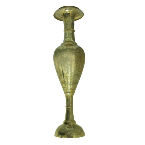 Brass Flower Vase decorative 3 feet height.