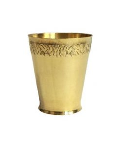 Brass glass