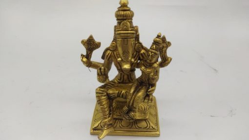 Brass tirupati balaji Idol for puja and Home Decor