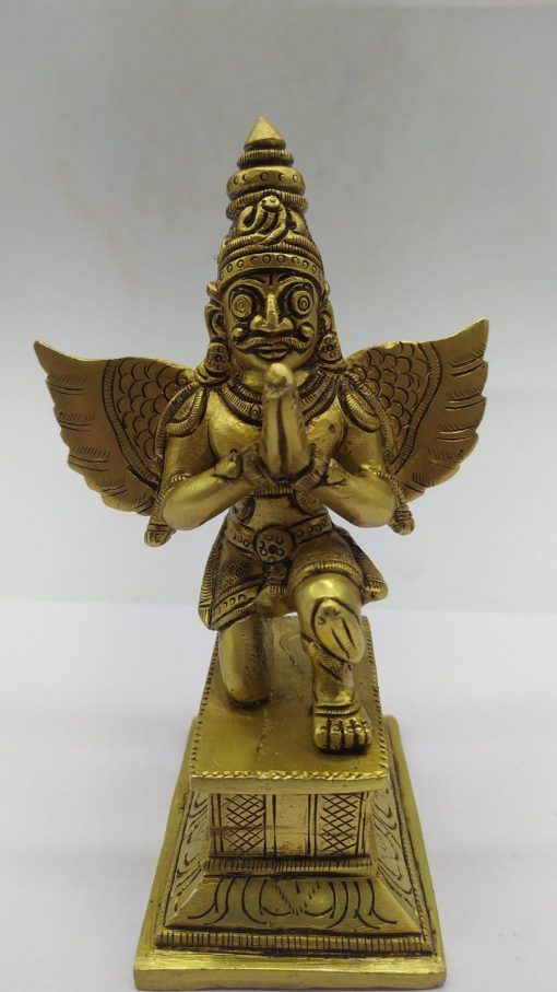 garuda sitting puja and home decor