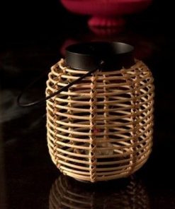 cane lantern, black candle holder, rustic lantern decor, woven candle lantern, indoor outdoor lantern, handcrafted candle holder, christmas lights, christmas decorations, christmas gifts