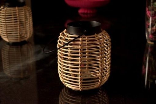 cane lantern, black candle holder, rustic lantern decor, woven candle lantern, indoor outdoor lantern, handcrafted candle holder, christmas lights, christmas decorations, christmas gifts