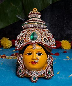 Varalakshmi Amman Face With Decoration -Puja N Pujari