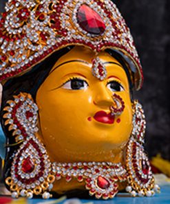 Varalakshmi Amman Face With Decoration -Puja N Pujari