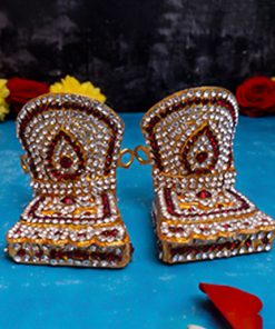 Brass Varalakshmi Hands And Legs With Stone -Puja N Pujari