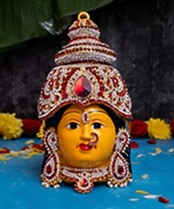 Varalakshmi Amman Face With Decoration -Puja N Pujari