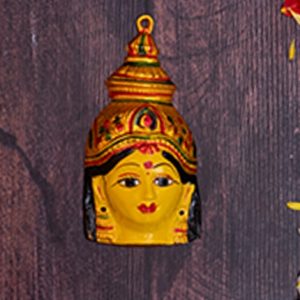 Varalakshmi Ammavari Idol Face Mask -Puja N Pujari
