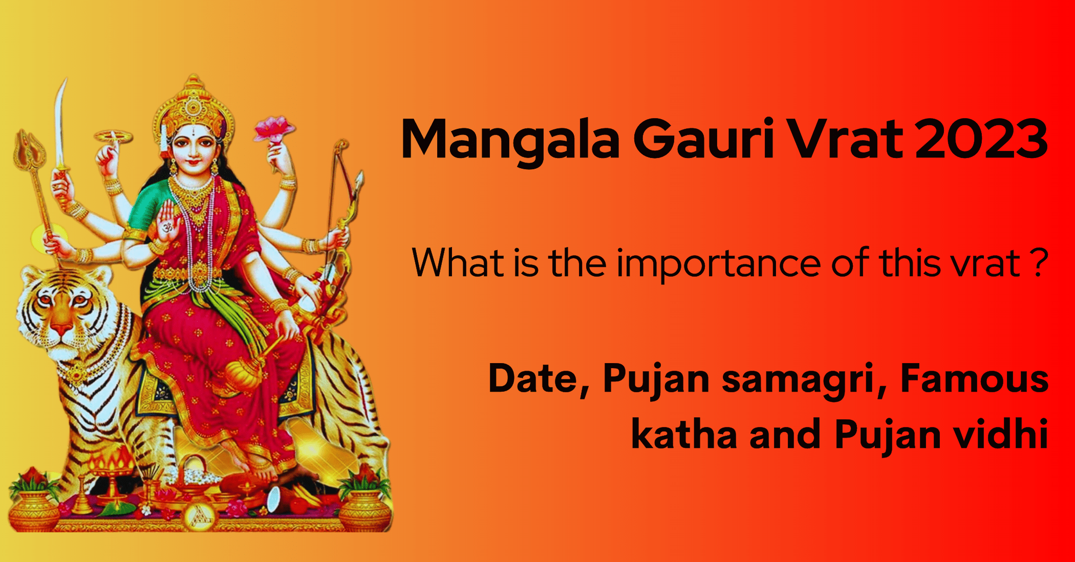 Mangala Gauri Vrat Katha 2023: Puja Vidhi, Time and Significance