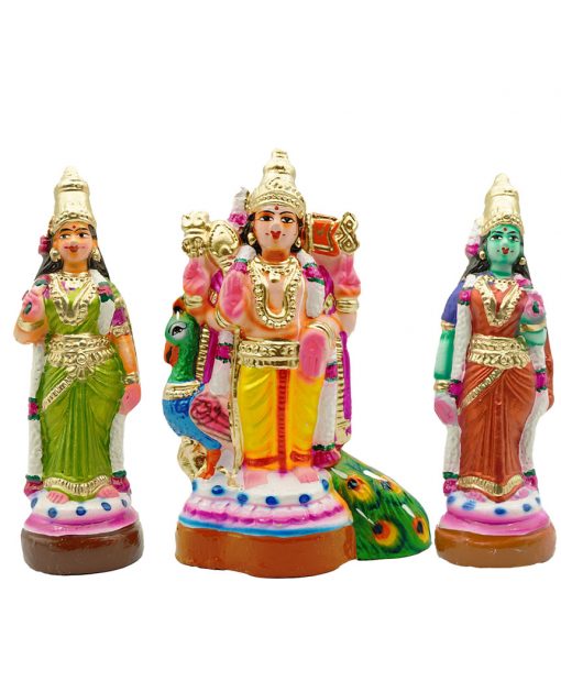 Murugan Family Set Dussehra Dolls - Image 6