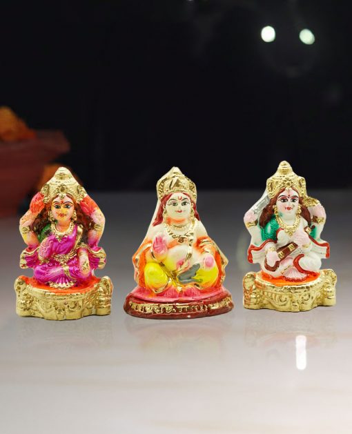 Kuber Lakshmi Saraswati Navarathri Golu Dolls - Image 2