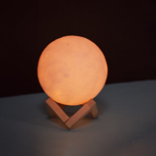 Night Light lamp 3D Print Moon Lamp Rechargeable LED - Image 6