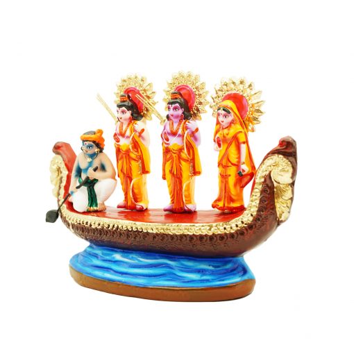 Rama Boat with Guhan set Golu Dolls - Image 5