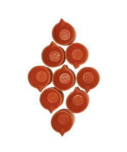 Clay Diya for Diwali and Pooja