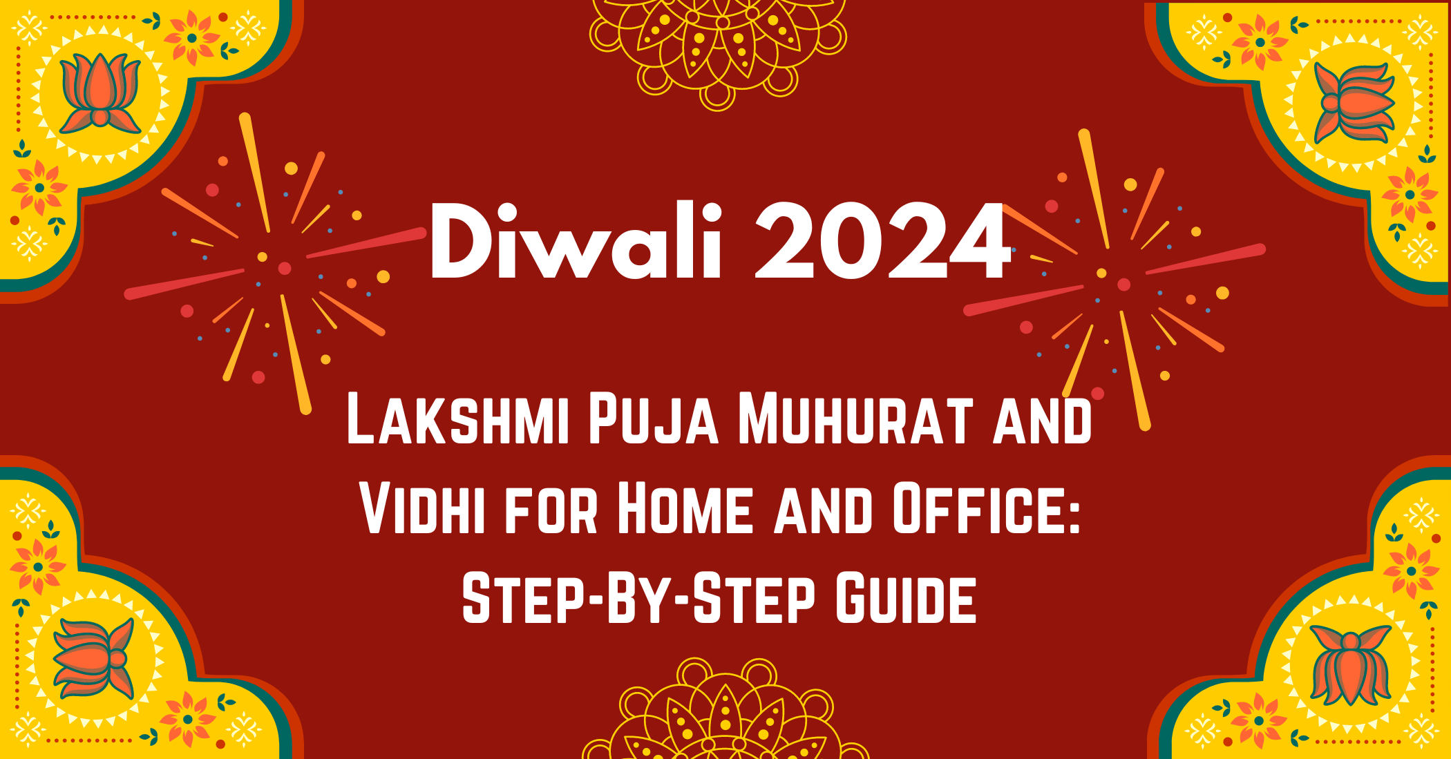 Diwali 2024: Lakshmi Puja Muhurat and Vidhi for Home and Office: Step-By-Step Guide