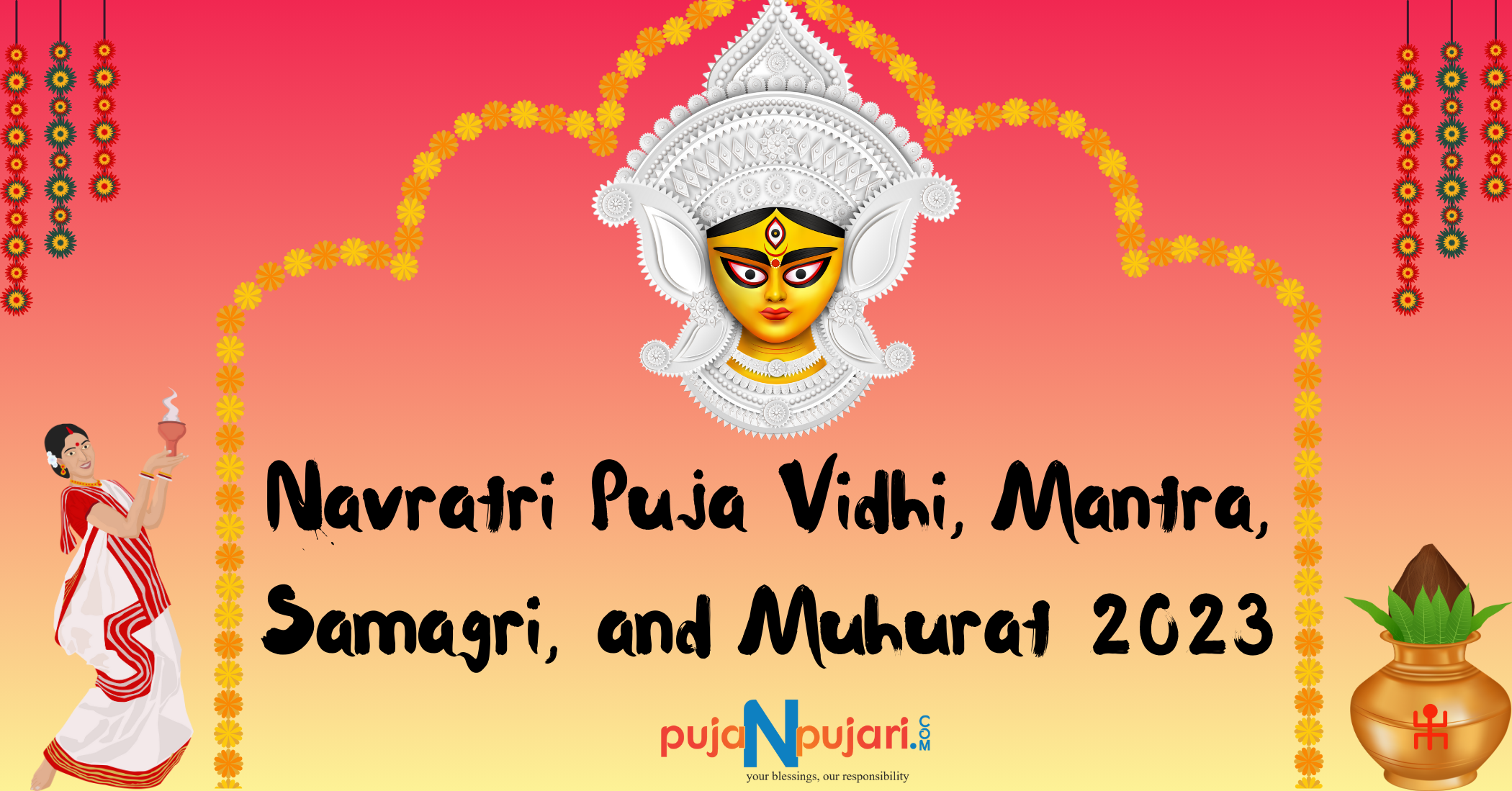 Navratri Puja Vidhi Mantra Samagri And Muhurat 2023 7499