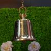 Brass Hanging Bell for Mandir Decor – Ghanti for Mandir Brass Bell Hanging.