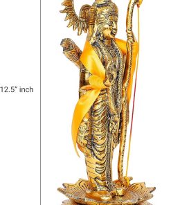 Lord Rama God Metal Statue- size