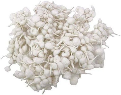 Round Cotton Wicks for Diya 250 Pieces (Pack of 2) - Image 2