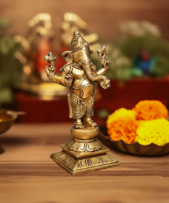 Standing-Ganesh,-Ganpati,-Brass-Statue-Religious-Sculpture-of-Ganesha-Idol-5-inch.-edited_1