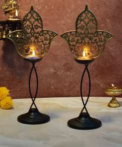 T- light Holder Set of 2 Candle holder (1)