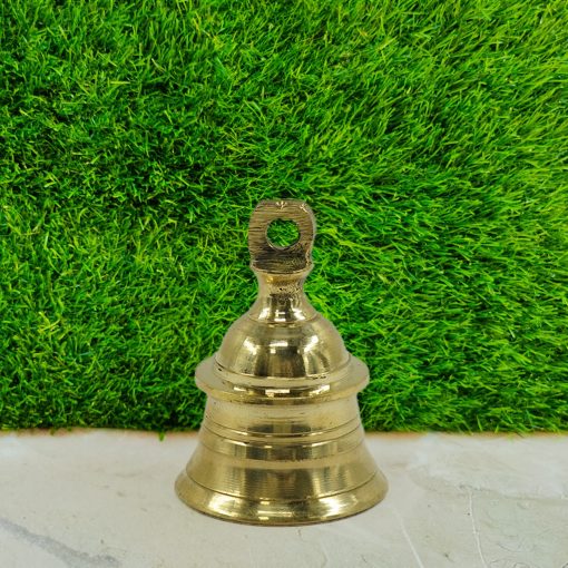 Handcrafted Brass Hanging Bell for Pooja | Puja N Pujari