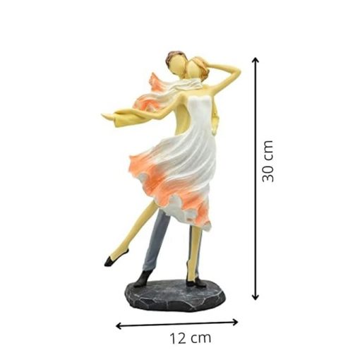 Love Couple Showpiece Statue Valentine Day Gift - Image 2