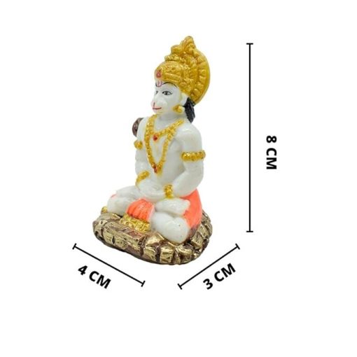 Hanuman Idol For Car Dashboard - Image 3