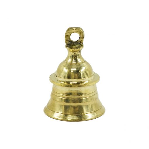 Handcrafted Brass Hanging Bell for Pooja - Image 3