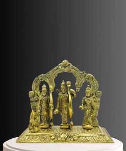 ram darbar murti, ram darbar statue, ram darbar murti for home, pujanpujari online shopping, brass ram darbar statue, ram darbar brass idol, ram darbar brass murti