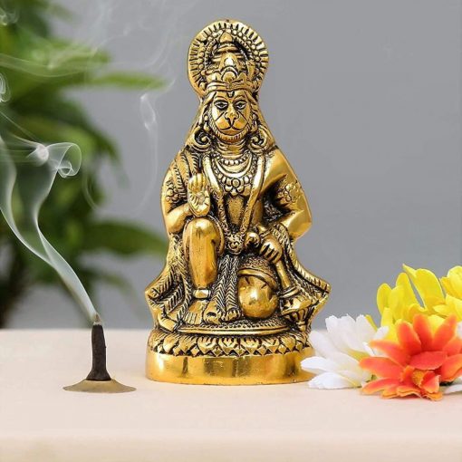 pujanpujari online shopping, hanuman ji statue, hanuman ji murti, bajrang bali idol, bajrang bali murti, brass hanuman idol