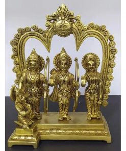 Brass Ram Darbar Murti For Home