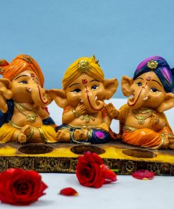 Ganpati T Light Candle Stand