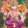 Eco Friendly Ganpati Idol Made Up of Paper