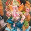 Eco Friendly Ganpati Idol Made Up of Paper & Ganesha idol big Size 5.5 Feet