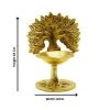 Brass Kalpavriksha Tree with Diya