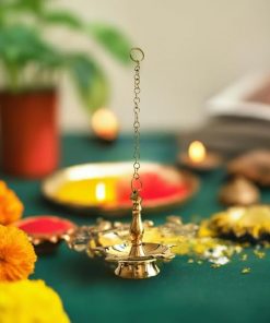 pujari Brass Hanging Antique Diya| Brass Hanging