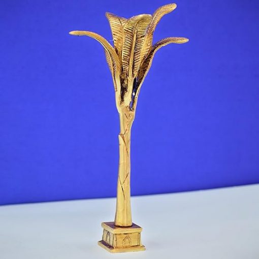 Brass Banana Tree Stand for Pooja