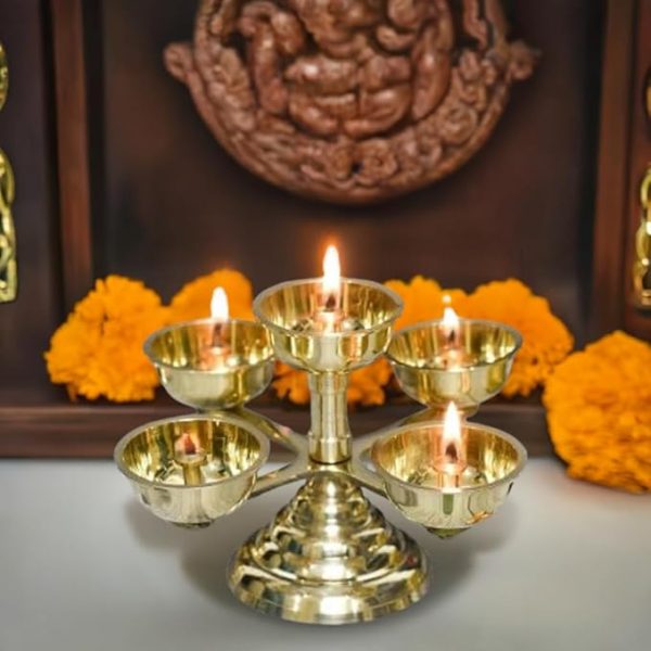 Aarti Diya Stand for Pooja Room