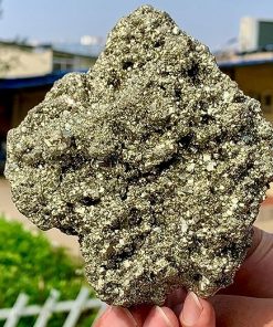 Natural Pyrite Stone Original Rough Cluster from Peru for Vastu/