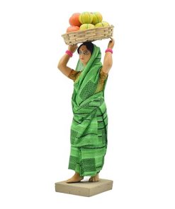 Lady Fruit Seller Kolu Bommalu/Bommai for Dussera/Navaratri.