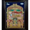 Shree Ranganatha Swamy Anathapadmanabhan Swamigal Tanjore Painting