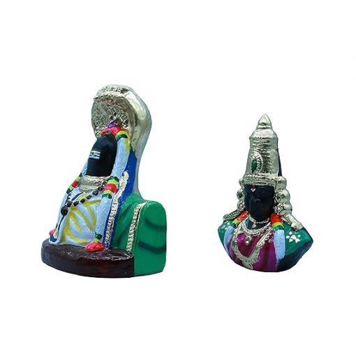 Shivalingam Balaji Set of 2 Goll Dolls Set - Kolu Bommai Bommalu Set