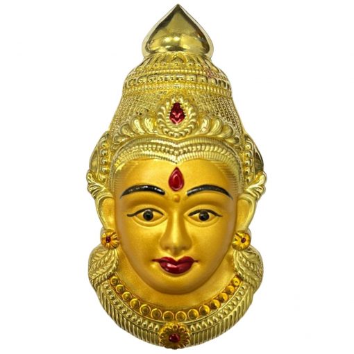 Decorative Varalakshmi Face Yellow Ammavari Face