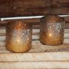 Gold Mercury Votive Tealight Candle Holders for Diwali Christmas