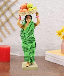 Lady Fruit Seller Kolu Bommalu/Bommai for Dussera/Navaratri.