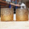 Gold Mercury Votive Tealight Candle Holders for Diwali Christmas